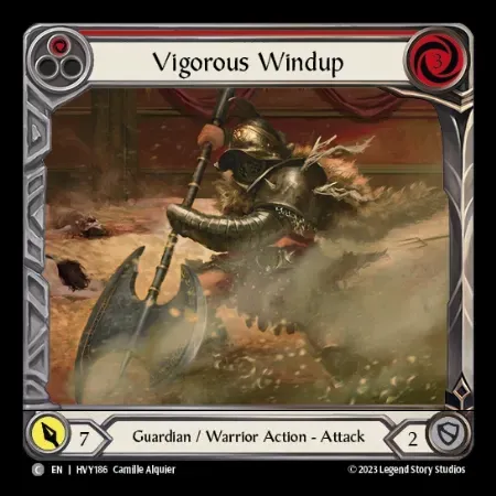 精力的な振りかぶり