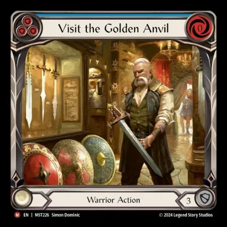 黄金の金床の訪問