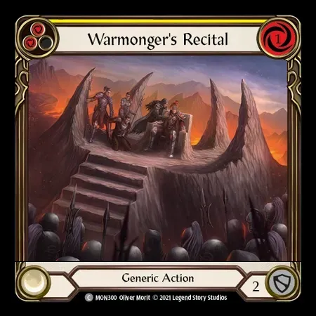 Warmonger's Recital